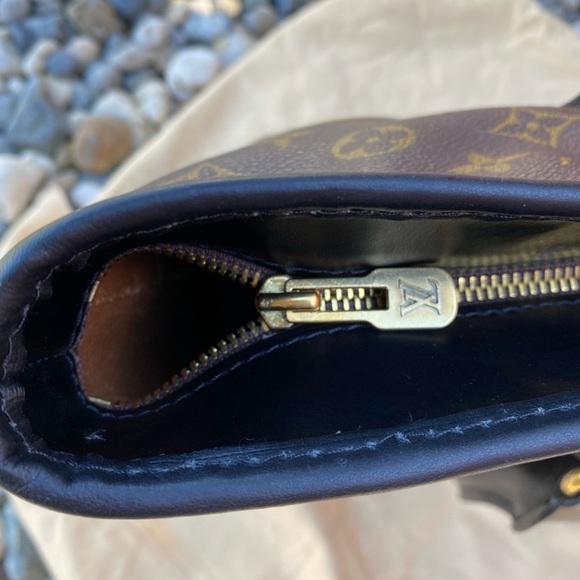 🌺NEW BLACK VACHETTA(not custom paint)🌺AUTH LOUIS SAC WEEKEND SHOPPING BAG 🎉 - Picture 11 of 17